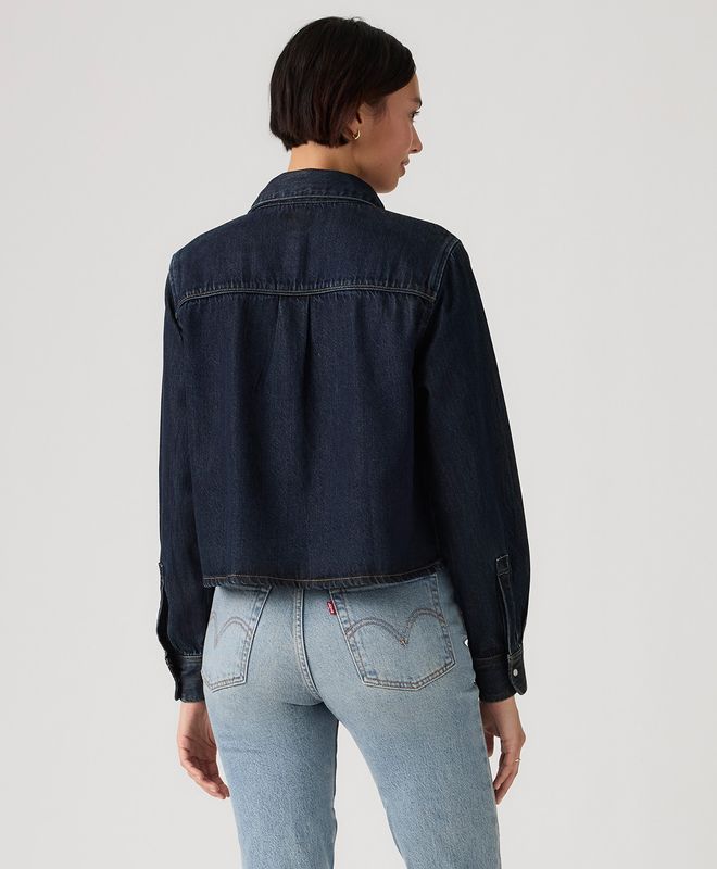 Camisa Manga Larga Logan Tencel Shaket Levi’s® Para Mujer