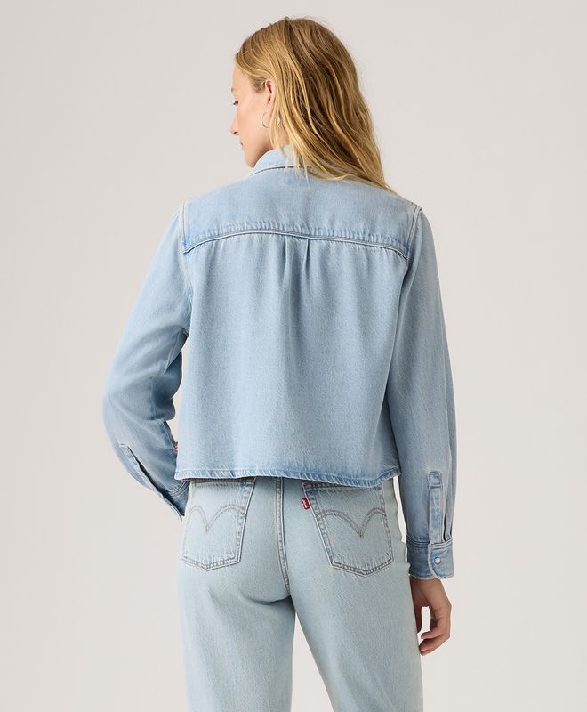 Camisa Manga Larga Logan Tencel Shaket Levi’s® Para Mujer