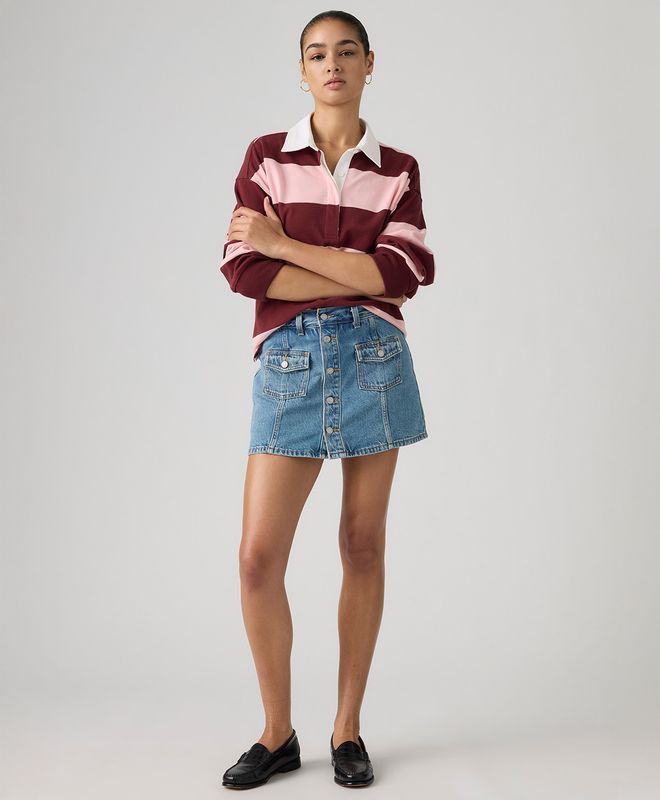 Falda Short con Botones Levi’s® Para Mujer