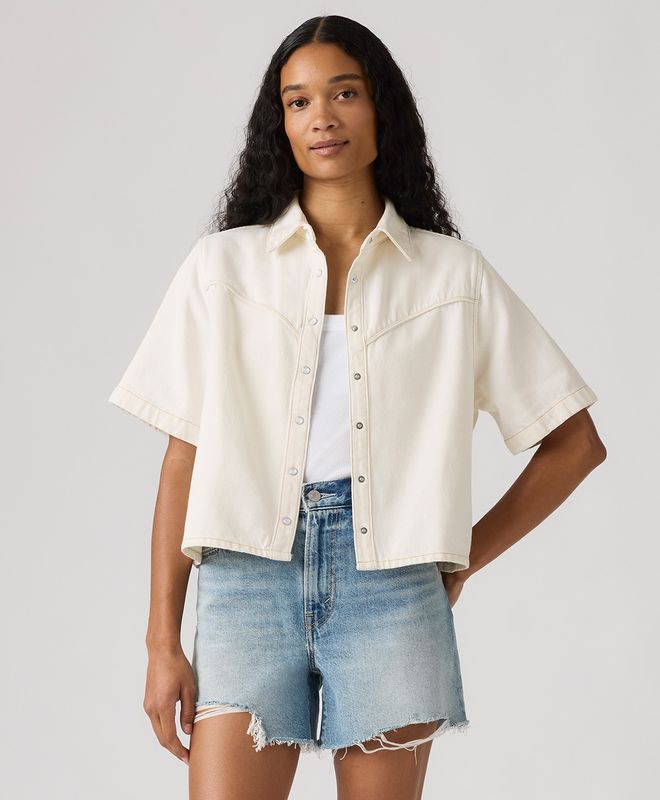 Camisa Logan Manga Corta Levi’s® Para Mujer