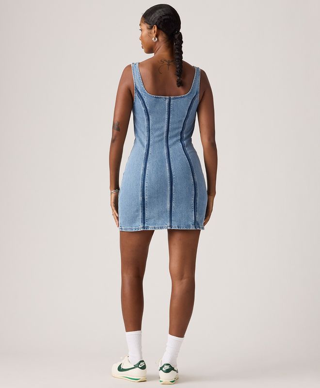 Vestido Denim Cierre Frontal Levi’s® Para Mujer