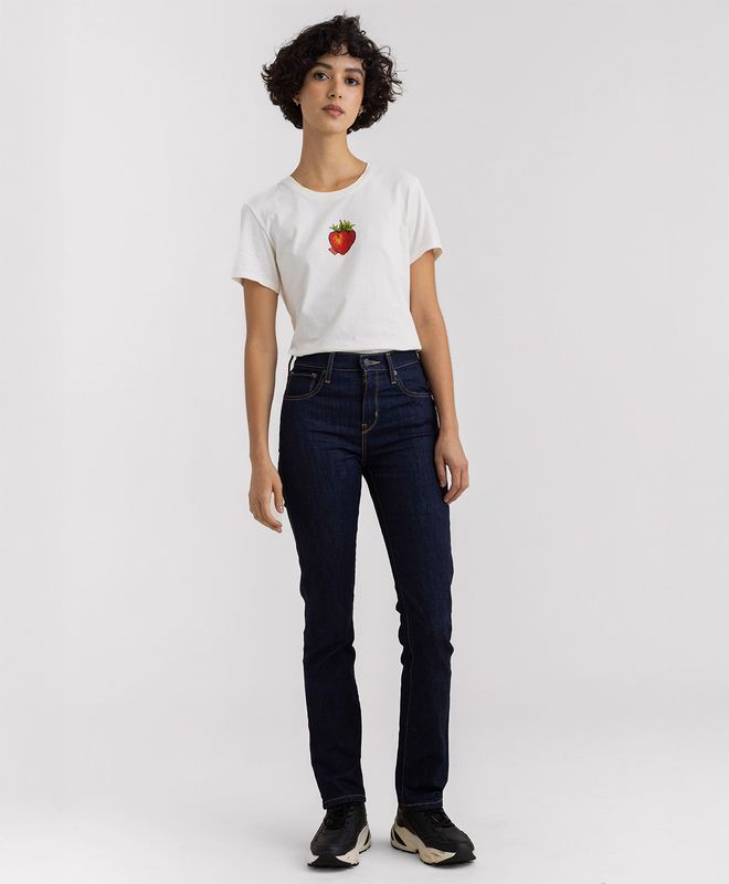 Jean Levi's® 724 High Rise Straight Crop Para Mujer Straight 230950