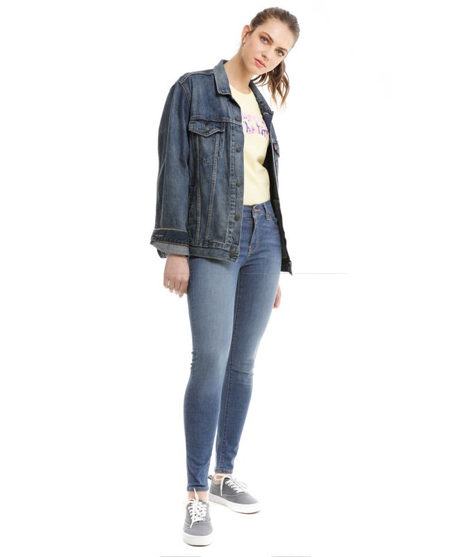 Jeans Levi's®  710 Super Skinny Para Mujer 233844