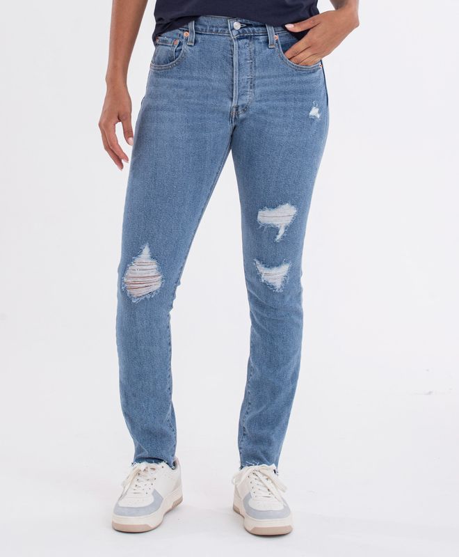 Jean Levi's® 501® Skinny para Mujer