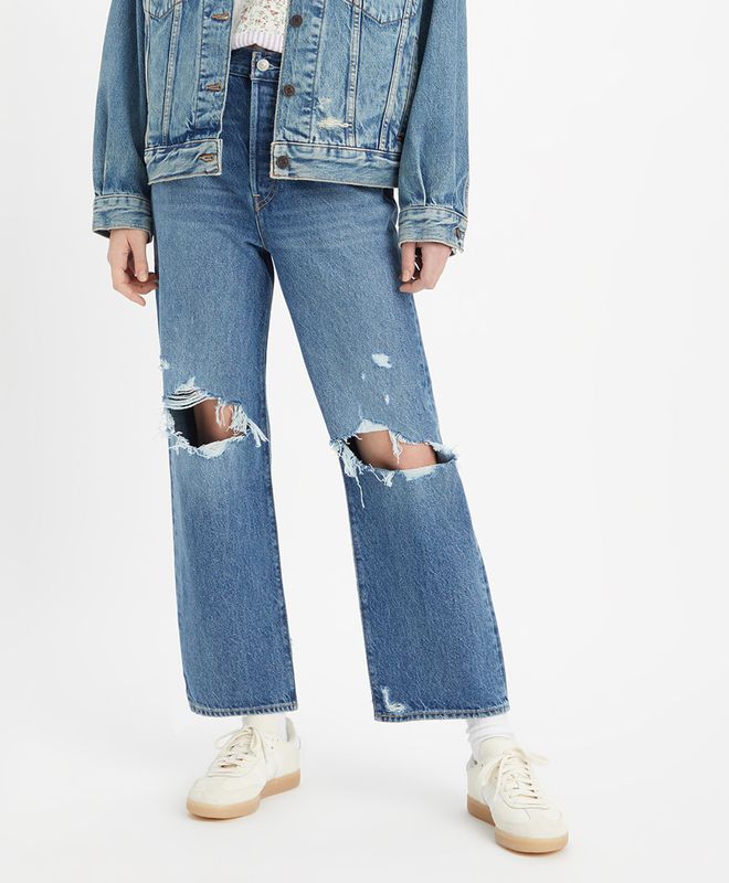 Jean Levi’s® Ribcage Straight Ankle para Mujer