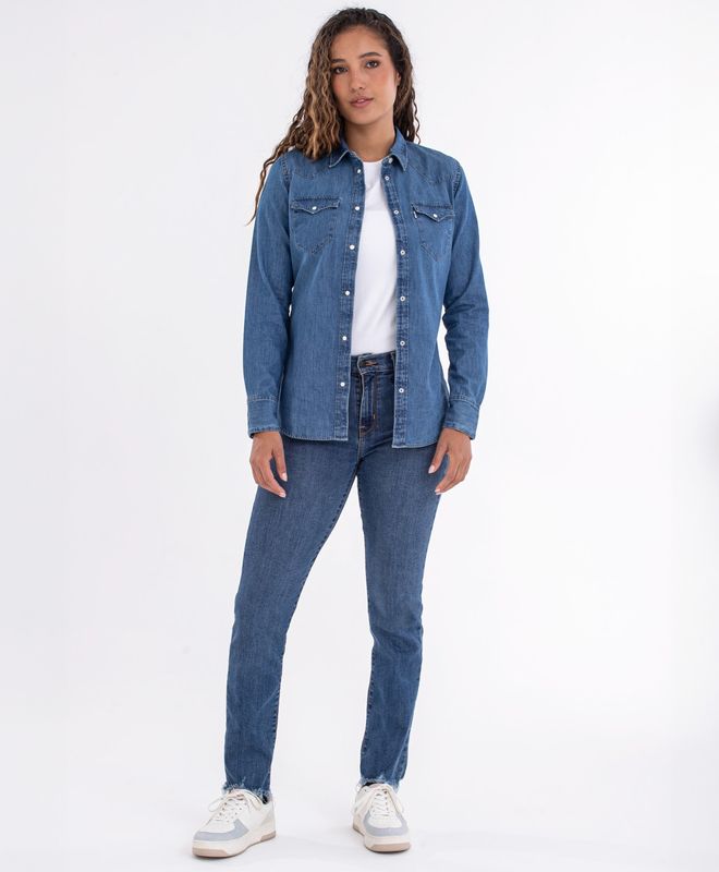 Jean Levi's® 724 High Rise Straight para Mujer