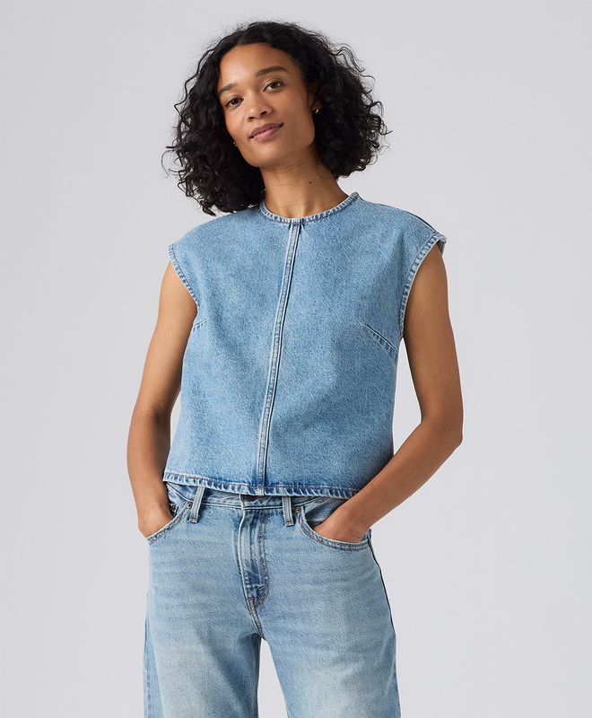 Blusa Denim Levi's® Para Mujer