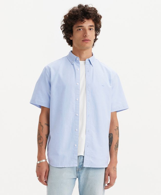 Camisa Manga Corta Authentic Button Down Levi's® Para Hombre