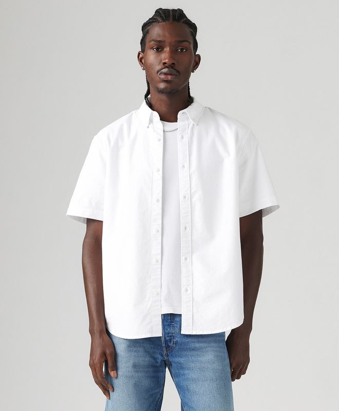 Camisa Manga Corta Authentic Button Down Levi's® Para Hombre