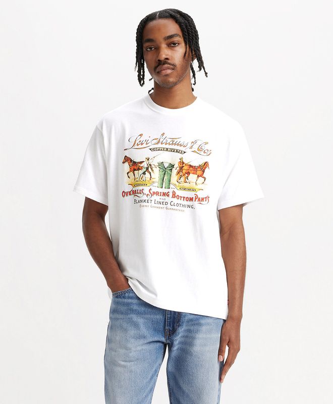 Camiseta Vintage Fit Graphic Levi's® Para Hombre