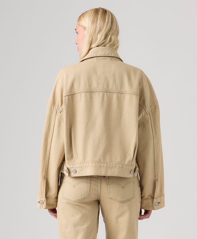 Chaqueta Loose Crop Trucker Levi's® Para Mujer