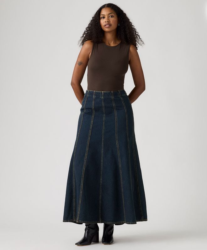 Falda Seamed Flare Levi's® Para Mujer
