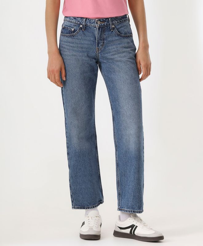 Jean Low Straight Levi's® Para Mujer