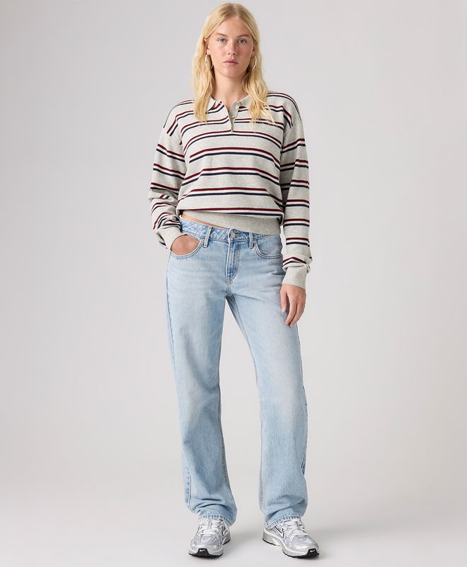 Jean Low Straight Levi's® Para Mujer