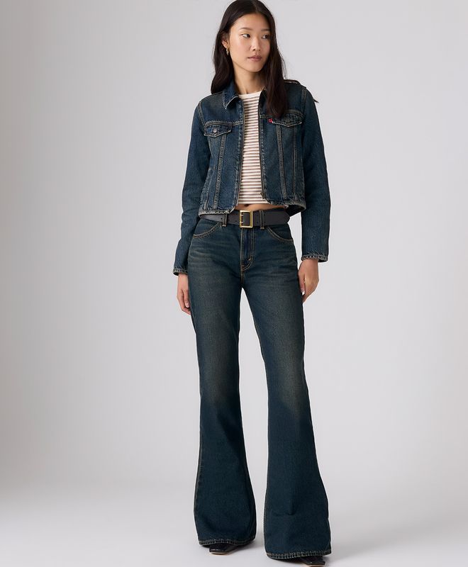 Jean Puddle Snap Flare Levi's® Para Mujer