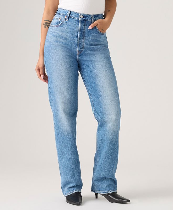 Jean Ribcage Full Length Levi's® Para Mujer