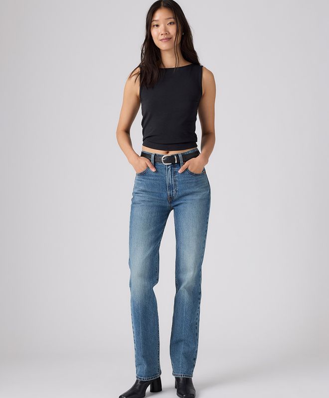 Jean Ribcage Slim Levi's® Para Mujer