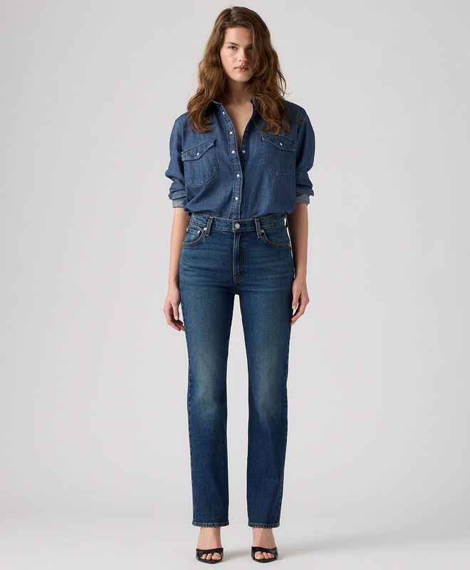 Jean Ribcage Slim Levi's® Para Mujer