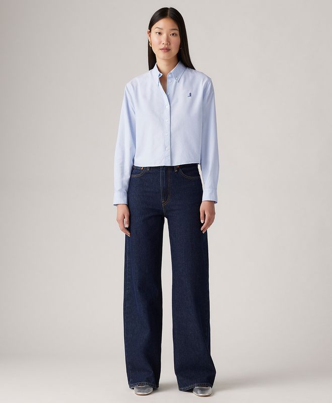 Jean Ribcage Wide Leg Levi's® Para Mujer