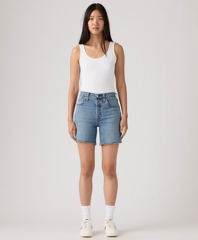 Short 501® Mid Thigh Levi's® Para Mujer