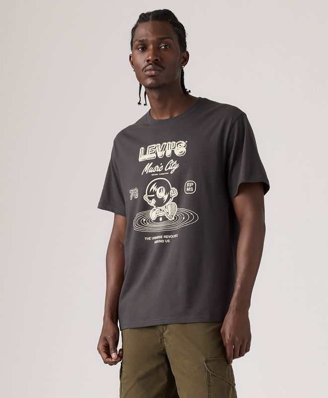 Camiseta Manga Corta Relaxed Fit Levi's® Para Hombre