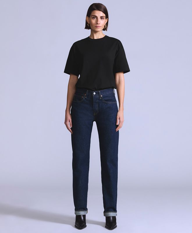 Jean Blue Tab 501® Levi's® Para Mujer