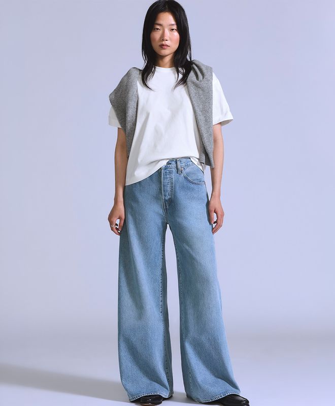 Jean Blue Tab Max Loose 5 Bolsillos Levi's® Para Mujer