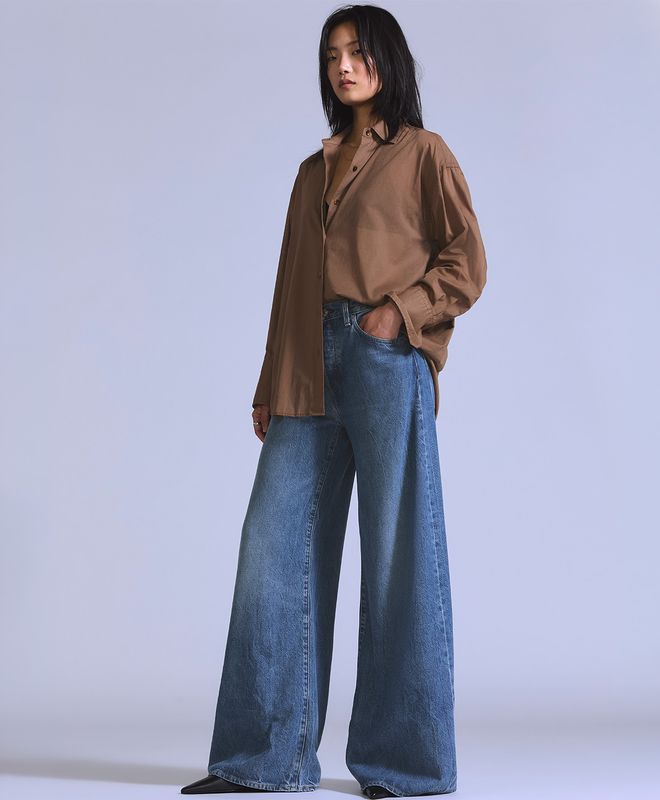 Jean Blue Tab Max Loose 5 Bolsillos Levi's® Para Mujer