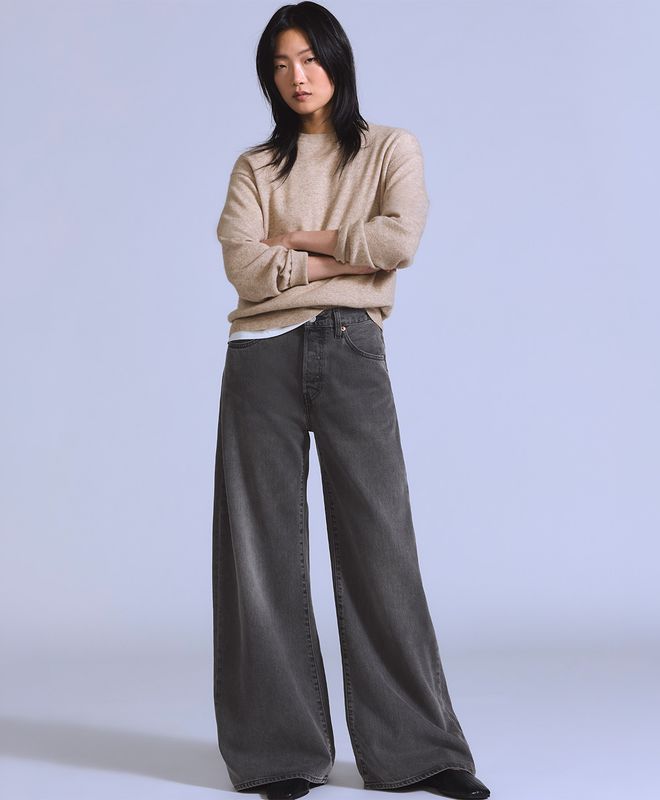 Jean Blue Tab Max Loose 5 Bolsillos Levi's® Para Mujer