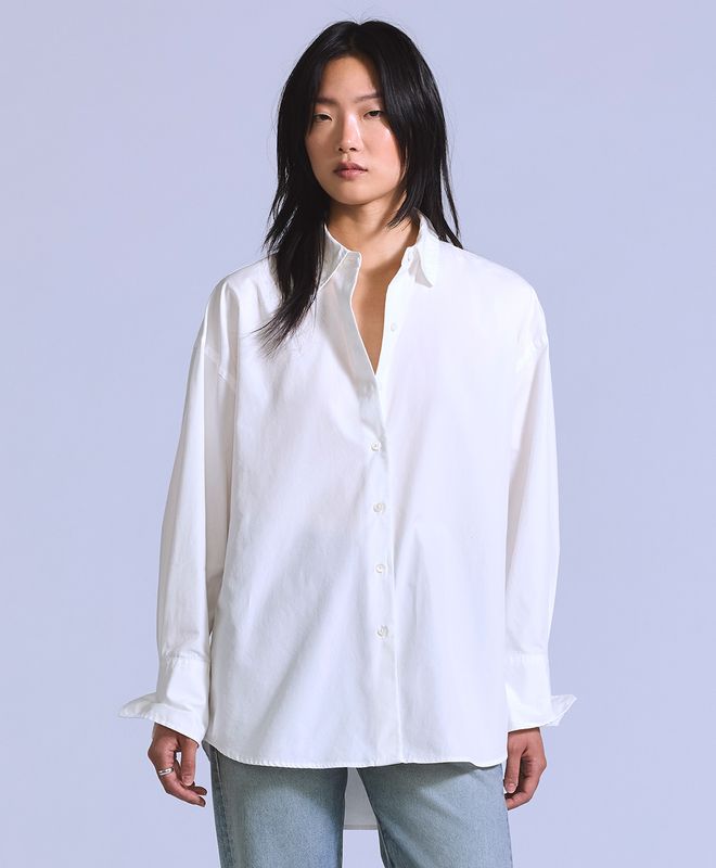 Camisa Blue Tab Manga Larga Levi's® Para Mujer