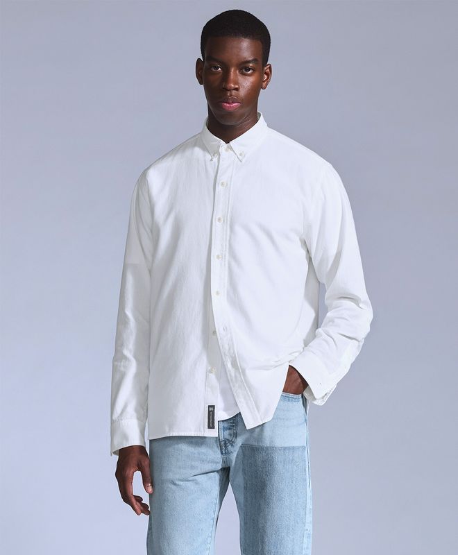 Camisa Blue Tab Manga Larga Relaxed Levi's® Para Hombre
