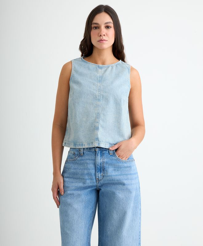 Blusa Denim Shell Levi's® Para Mujer