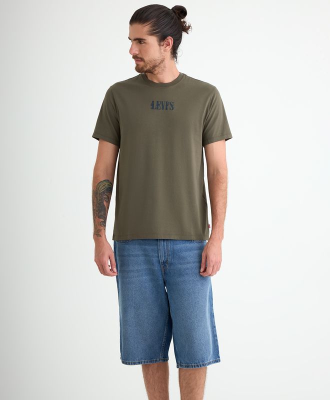 Camiseta Graphic Crewneck Levi's® Para Hombre