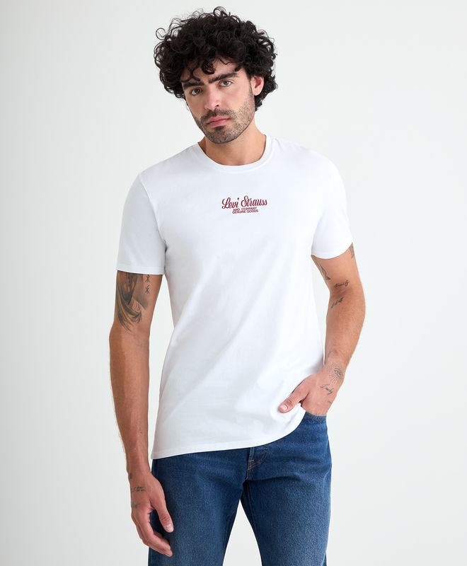Camiseta Short Sleeve Graphic Levi's® Para Hombre