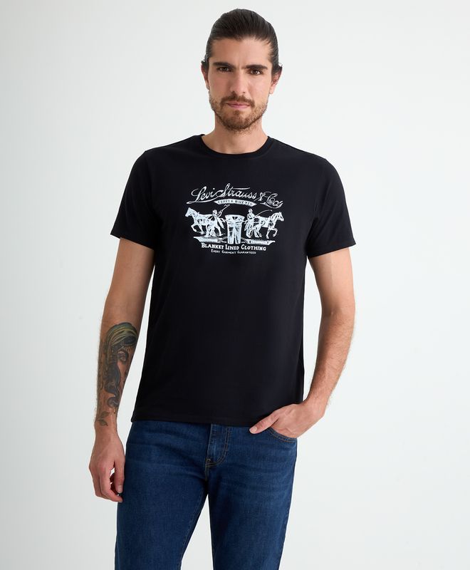 Camiseta Short Sleeve Graphic Levi's® Para Hombre