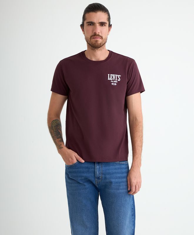 Camiseta Short Sleeve Graphic Levi's® Para Hombre