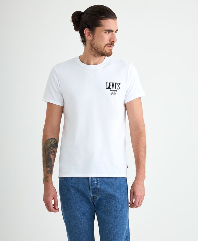 Camiseta Short Sleeve Graphic Levi's® Para Hombre