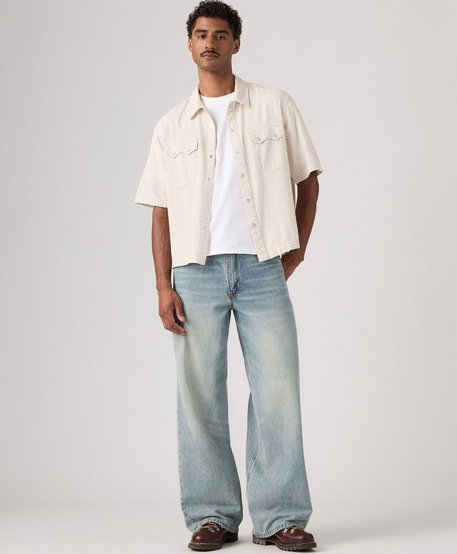 Jean Twisted Baggy Wide Leg Levi's® Para Hombre Wide Leg 238215